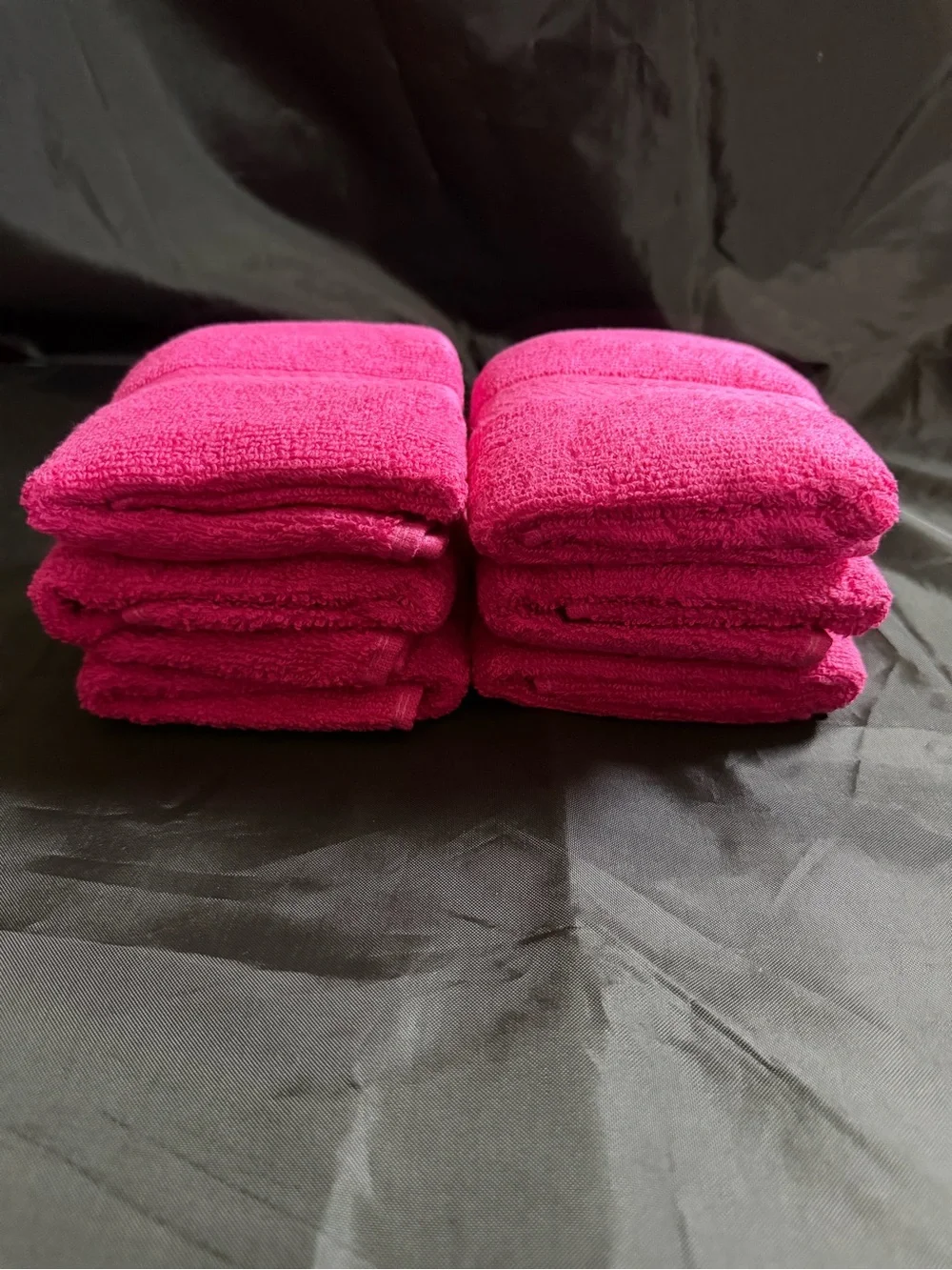 Tommy Hilfiger 10 Piece Vibrant Pink Cotton Bath Towel and Wash Cloth Set